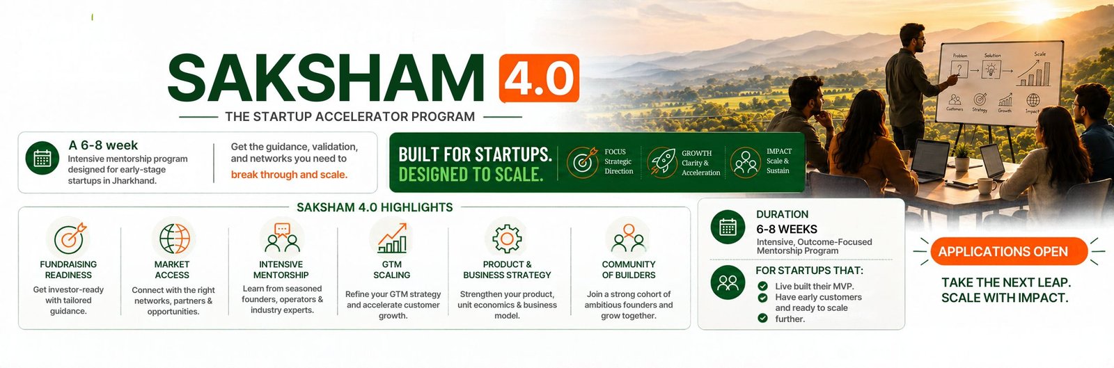 Saksham 4.0 - Startup Accelerator