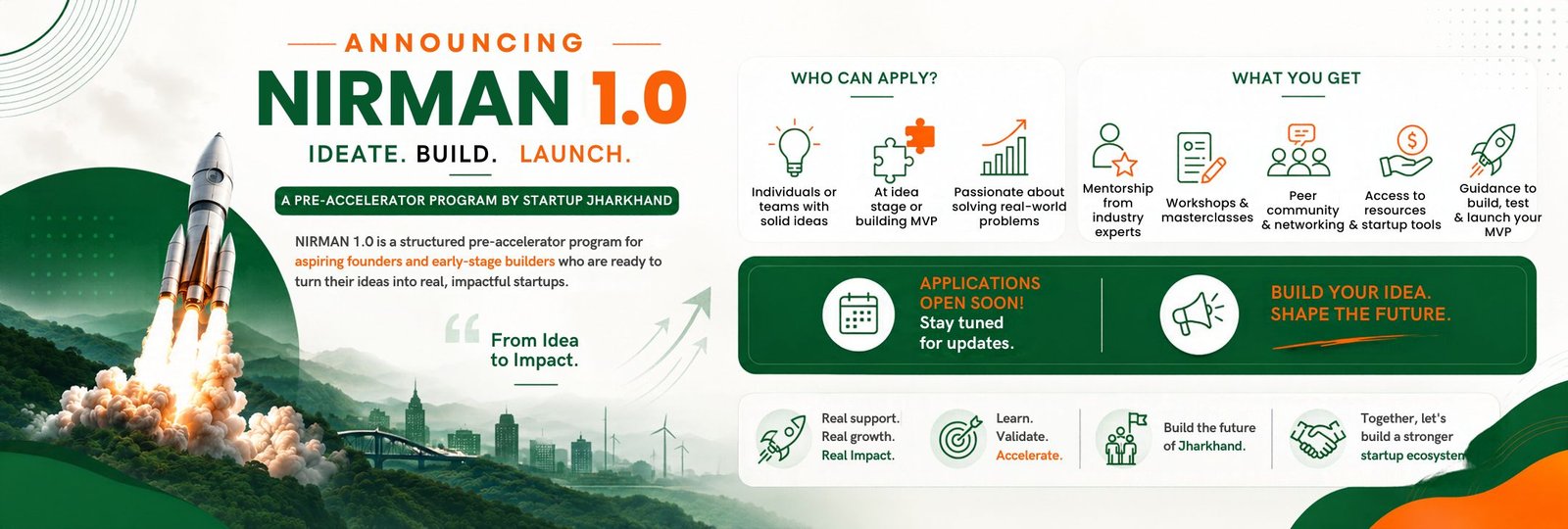 NIRMAN 1.0 : Pre-Accelerator Program